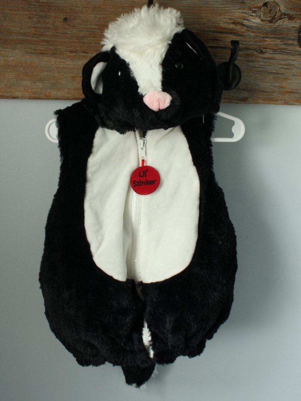 Skunk Costume 18 months Lil Stinker